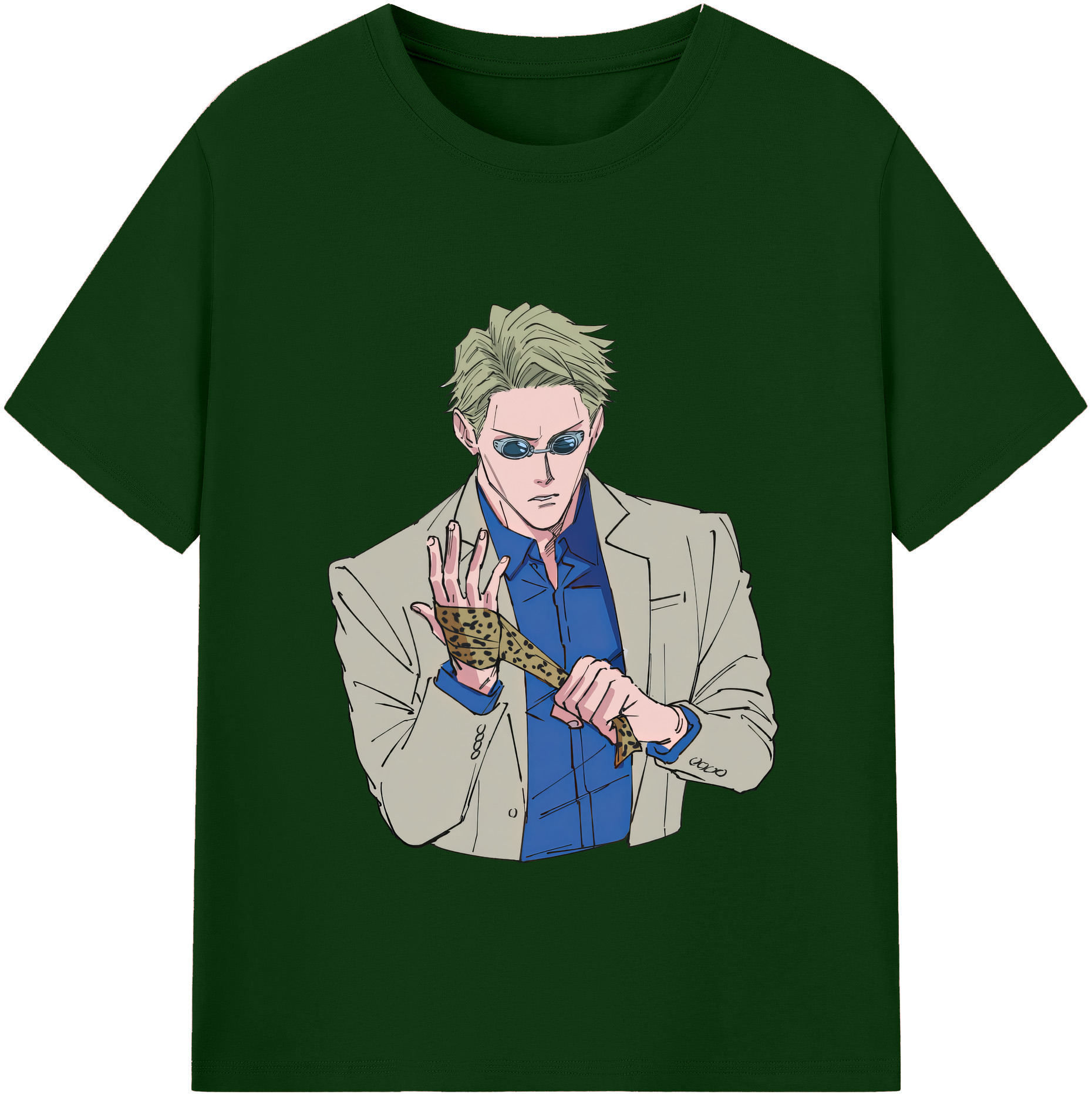 （画像用） 呪術廻戦 Jujutsu Kaisen 綿100％半袖Tシャツ（フロントプリント）